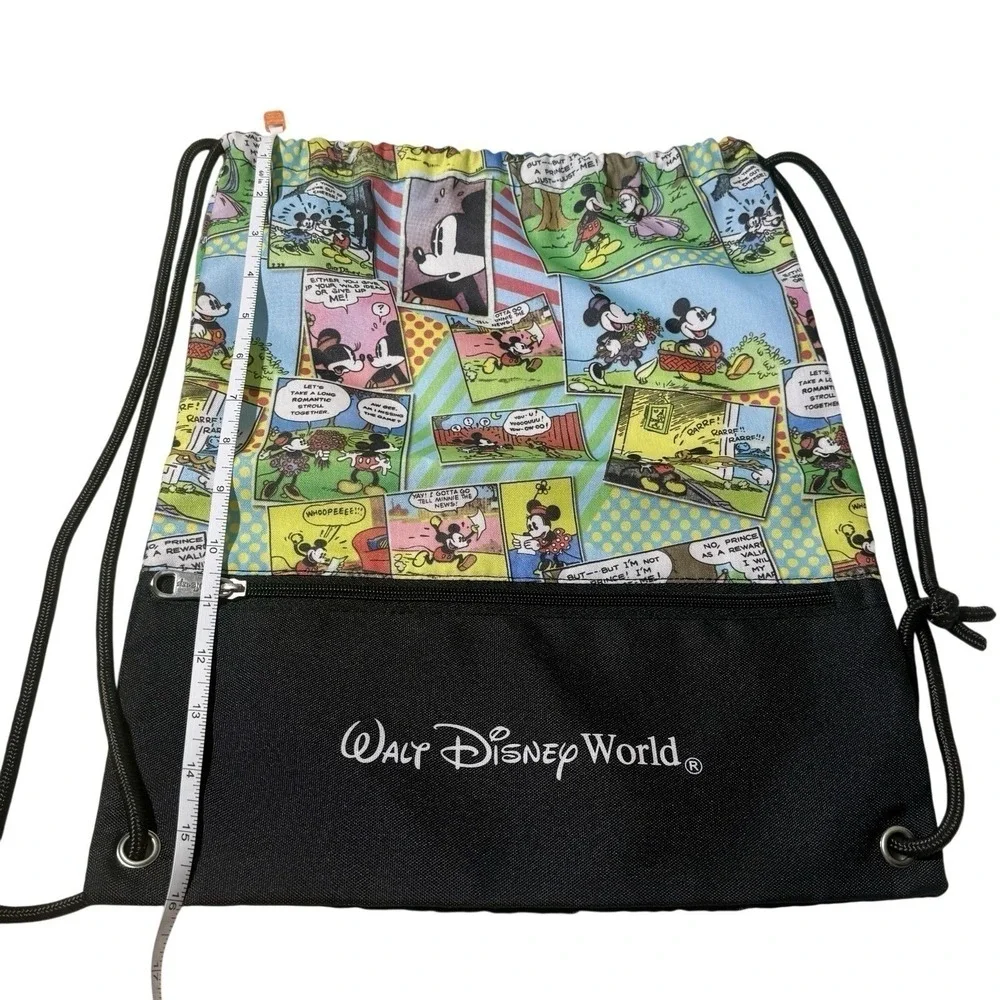 4‎ Disney World Bags 1 Drawstring Bag & 3 Mickey's Not So Scary Halloween Treat